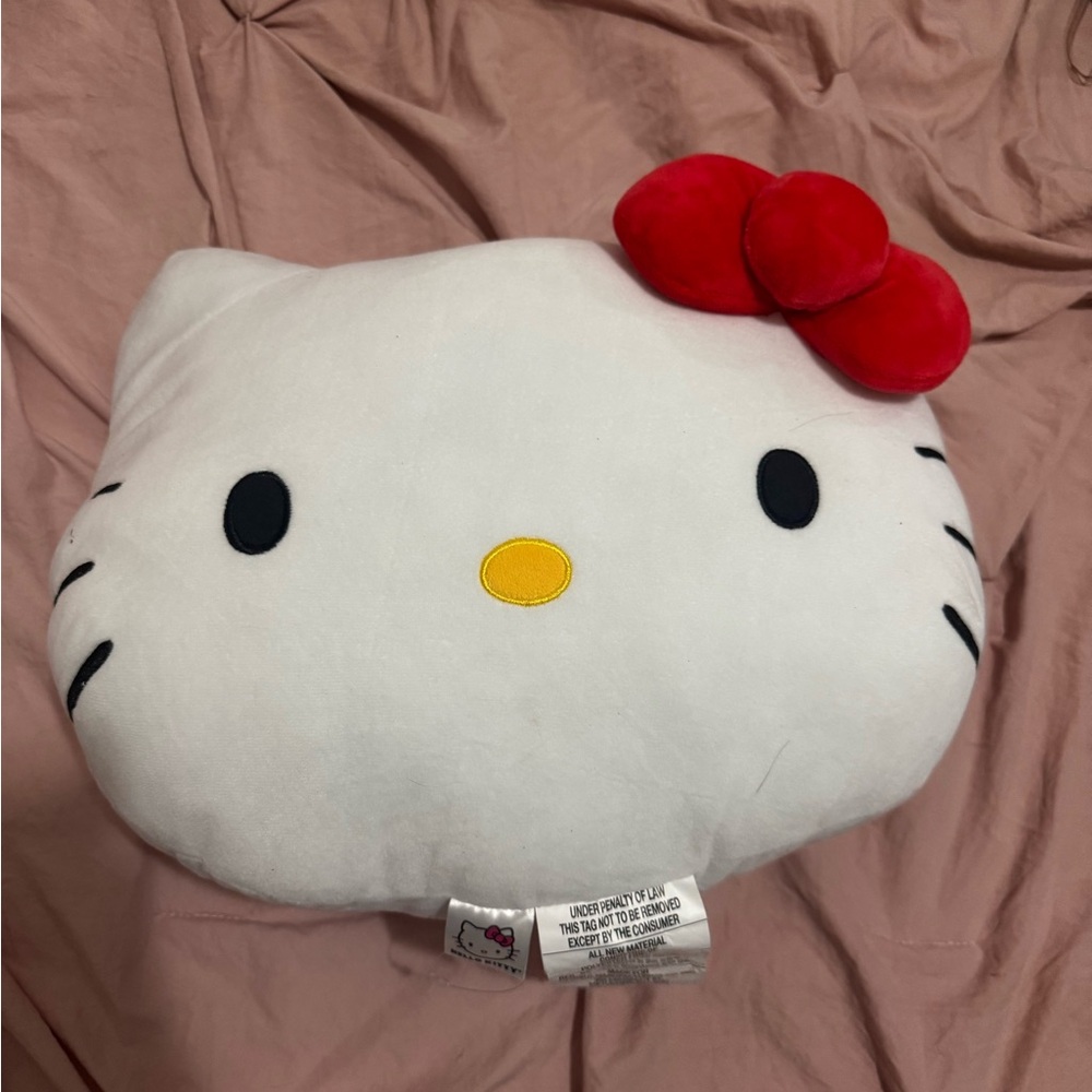 Hello Kitty White and Red Pillow